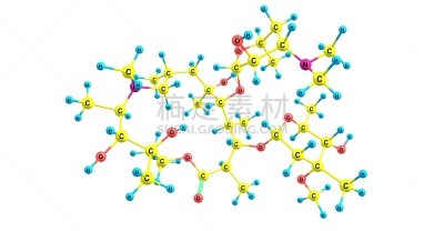 分子结构,白色,分离着色,健康保健,药,分子,核糖体,氧气