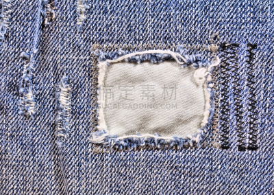 特写,磨损的,牛仔裤,石洗,洞,水平画幅,纹理效果,纺织品,无人,古老的