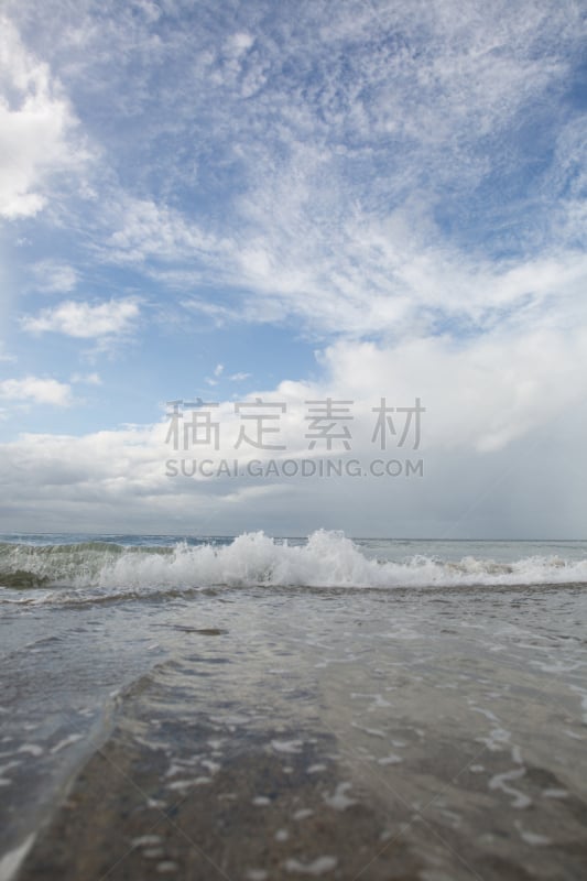 水边,海洋大道,垂直画幅,水,天空,沙子,无人,蓝色,菲律宾,海洋