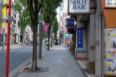 神乐,东京,巷,街道,建筑外部,路,度假胜地,旅游目的地,水平画幅,地形