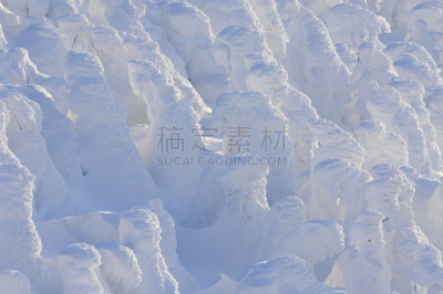 雾淞,亚洲,自然,冬天,图像,雪,无人,东亚,植物,水平画幅