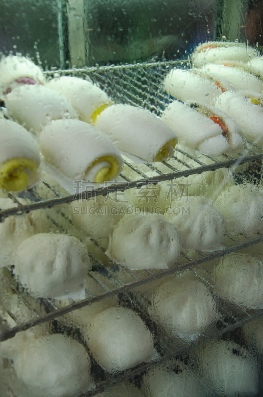 泰国,柔焦,图像,街头食品,垂直画幅,格子烤肉,沙嗲,开胃品,膳食,户外