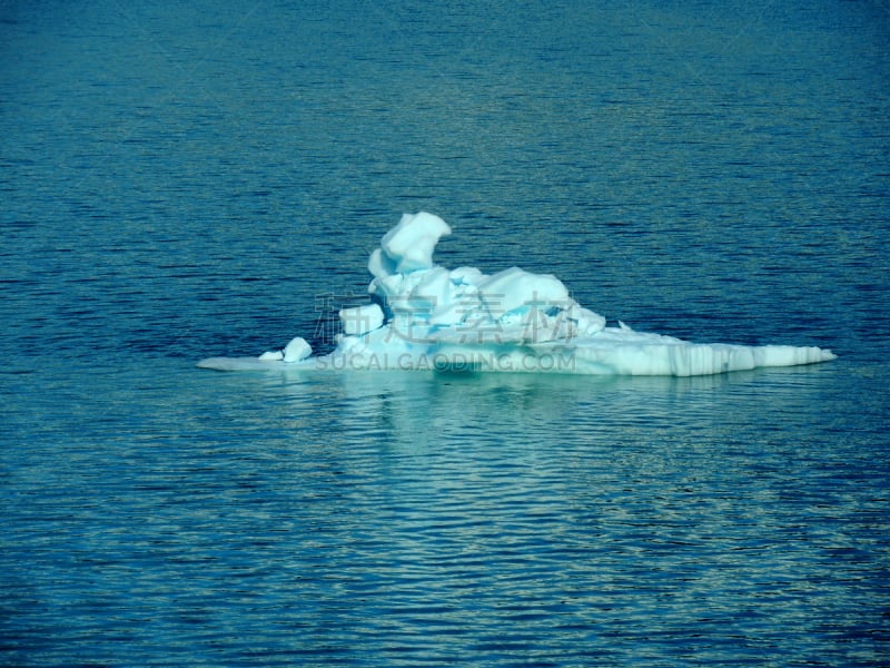 Iceberg closeup in College Fjord, Alaska.