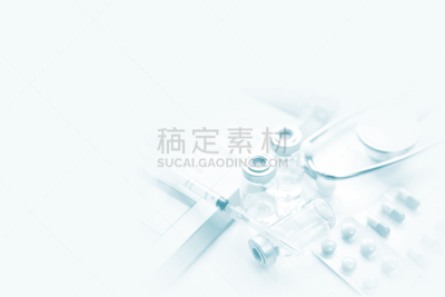 健康保健,图像,概念,留白,水平画幅,诊疗室,无人,医疗工具