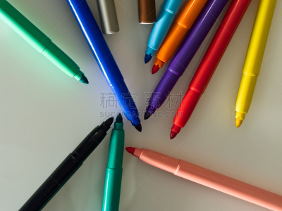 彩色图片,毡尖笔,办公室,办公用品,水平画幅,无人,写字器具,图像,知识,室内