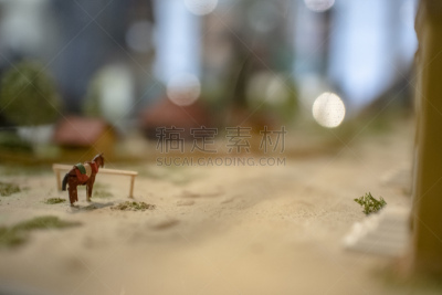 农场,马,建筑模型,比例,背景分离,城镇,图像,无人,圣彼得堡,水平画幅