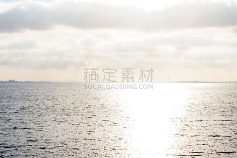 海洋,水,水平画幅,风力,无人,户外,湖,云景,荷兰,阳光光束