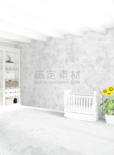 绘画插图,银色,卧室,白色,室内设计师,沙发,极简构图,木制,三维图形