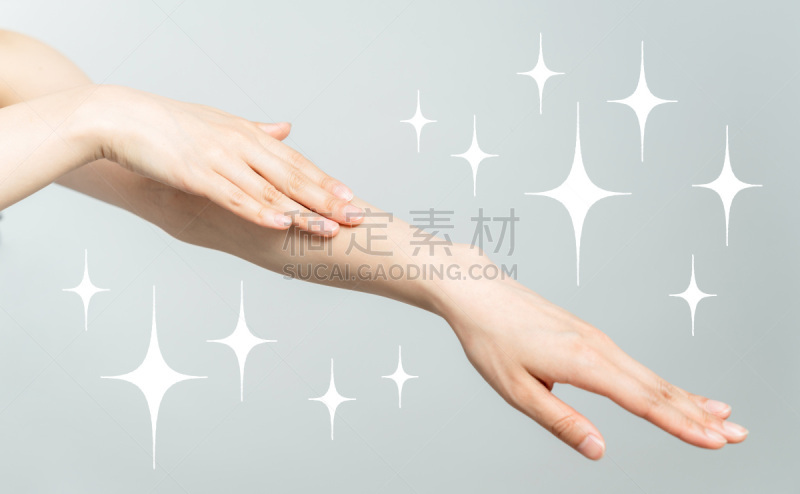 手,概念,部分,背景分离,除痣,血清样品,香熏油,抗衰老,润肤露