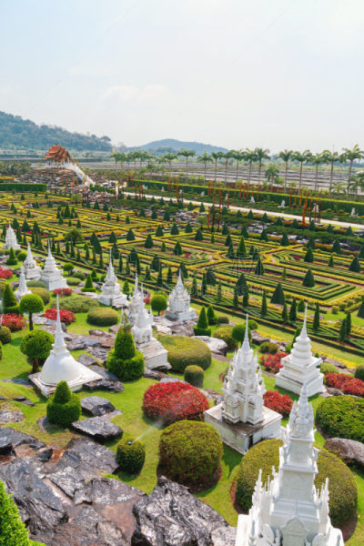 泰国,风景,园林,地形,芭堤雅,鸡尾酒,垂直画幅,天空,公园,山