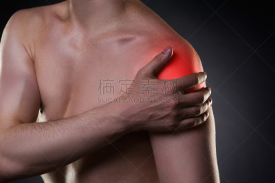 痛苦,肩,男人,黑色背景,替代疗法,辅导讲座,四肢,骨质疏松症,人类肌肉,身体部位