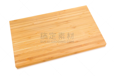 竹子,案板,白色背景,餐具,水平画幅,平视角,木材,长方形,现代,烹调用具