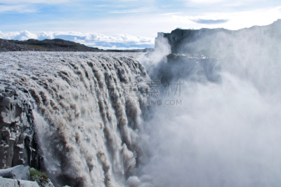 瀑布,冰岛国,自然美,活力,风景,全景,史克卡瀑布,hraunfossar,胡萨维克,黛提瀑布