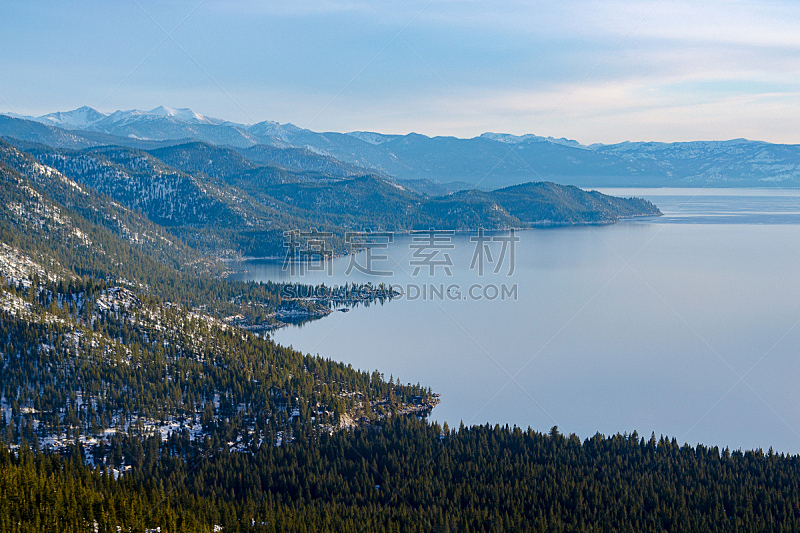 太浩湖,加利福尼亚,水,美国,水平画幅,云,无人,户外,云景,思考
