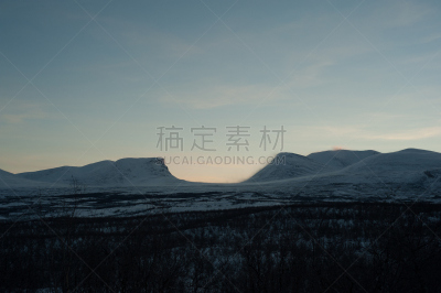 照明设备,玫瑰,早晨,基律纳,北博滕,瑞属拉普兰,自然,寒冷,水平画幅,雪