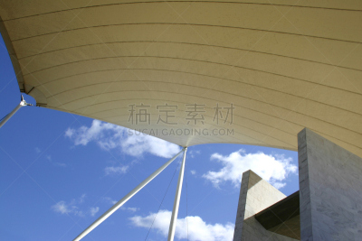 现代,建筑,neopolitan獒,剧场标牌,天空,水平画幅,天花板,时间,自由,建筑业