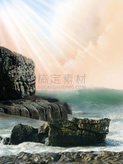 地形,幻想,垂直画幅,天空,美,月亮,苔藓,户外,云景,明亮
