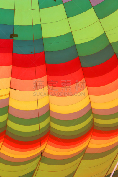 热气球,特写,序列化,充气品,垂直画幅,式样,风,绿色,橙色,陆用车