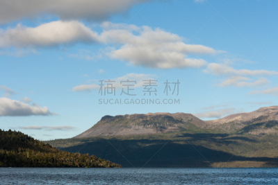 罗托鲁阿,山,居住区,塔拉威拉瀑布,塔拉威拉山,lake tarawera,建筑的,天空,水平画幅,无人