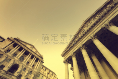 金融,英格兰银行,中央银行,银行,银行业,廊柱,全球财政,天空,当地著名景点,英格兰