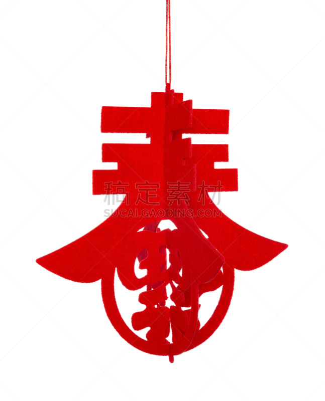 运气,传统,春节,单词,白色,中国元宵节,中国灯笼,悬挂的,色彩鲜艳,华丽的