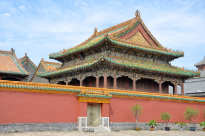 沈阳故宫博物院,中国,胡青,辽宁省,沈阳,东北,水平画幅,建筑,无人,宫殿