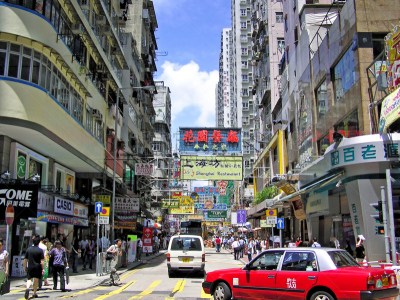 街道,拥挤的,旺角弥敦道,油麻地,旺角,行人交叉路标志,通行指示灯,尖沙咀,九龙,忙碌