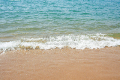 沙子,蓝色,海洋,波浪,水,天空,水平画幅,云,无人,夏天