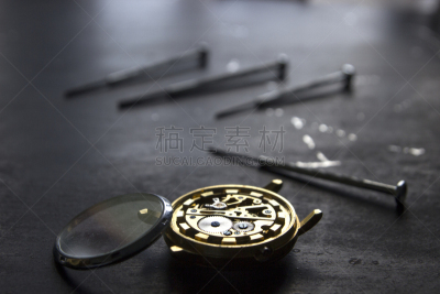 钟表匠,车间,贞德,长椅,古董,水平画幅,古老的,古典式,科学,珠宝