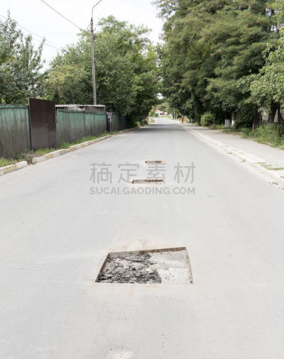 在活动中,柏油路,矿坑,垂直画幅,洞,古老的,交通,风险,户外,石材