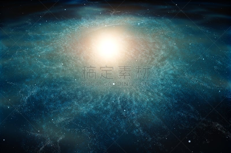 星云,三维图形,美,星系,艺术,水平画幅,星星,夜晚,太空,绘画插图