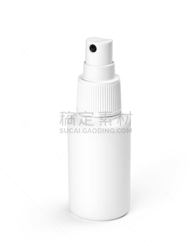 塑胶,白色,瓶子,白色背景,影棚拍摄,分离着色,喷雾瓶,洗手液,垂直画幅,留白