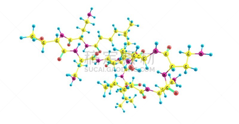 分子结构,白色,分离着色,化学制品,缩氨酸,健康保健,化学,药,革兰氏染色剂