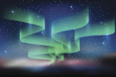 银河系,绘画插图,星星,天空,矢量,背景,蓝色,天文学,极光,北极光