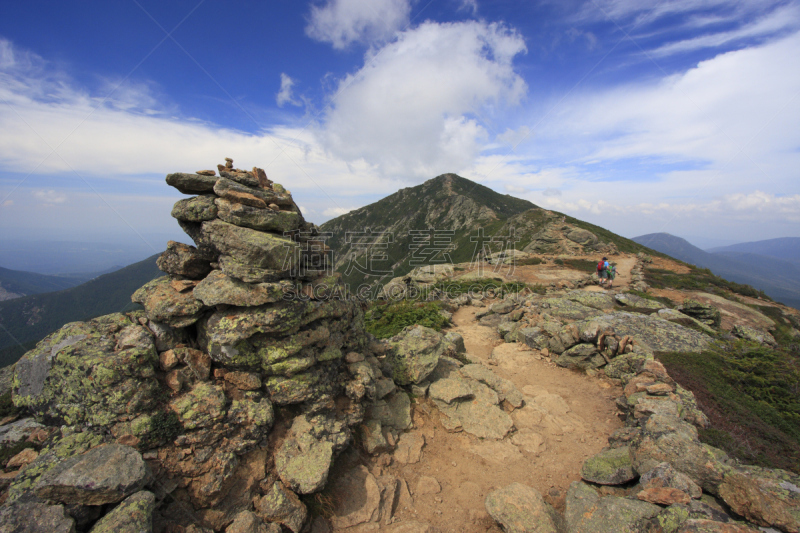 天空,山脊,山,美国,地形,蓝色,徒步旅行,林肯县,背景