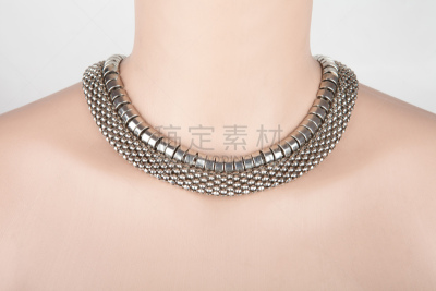 银色,宣言项链,个人随身用品,美,人造的,新的,水平画幅,领口,美人,格子