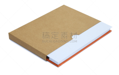 橙色,笔记本,公文包,牛皮纸,办公室,留白,办公用品,洞,水平画幅,消息