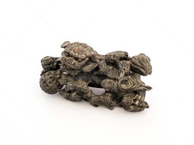 中国,狮子,雕像,高雅,长沙,湖南省,球,美,古董,艺术