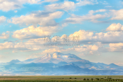 土耳其,风景,开塞利省,山,国内著名景点,地形,枝繁叶茂,苏丹,埃尔吉耶斯