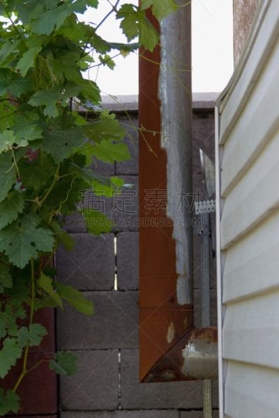 rusty chimney