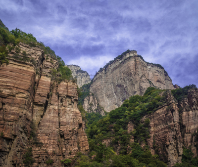 山脉,宏伟,自然,水平画幅,秋天,无人,太行山,山,黄色,2015年