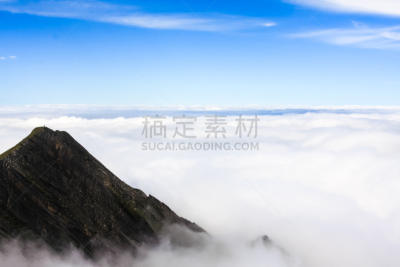 山顶,思诺山,施维茨,天空,留白,水平画幅,雪,无人,户外,自由