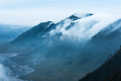 山,云景,婆罗摩火山,塞梅鲁火山,滕格尔火山,bromo-tengger-semeru national park,东爪哇,爪哇,自然,水平画幅