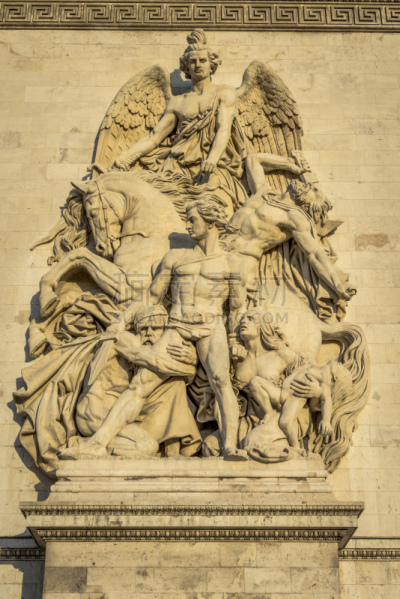 凯旋门,建筑特色,戴高乐,拿破仑一世,香榭丽舍大道,垂直画幅,纪念碑,无人,国际著名景点,著名景点