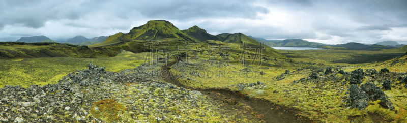 火山地形,苔藓,fjallabak nature reserve,兰德玛纳,天空,水平画幅,山,沙子,无人,户外