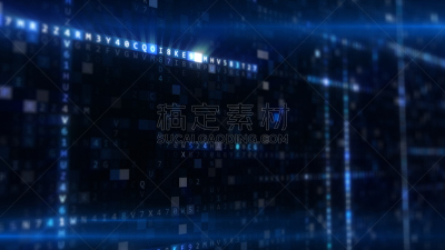 未来,蓝色,抽象,技术,编码,绘画插图,数据,数字化显示,背景聚焦