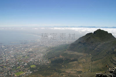 怀俄明台山,在上面,看风景,南非桌山,桌山国家公园,开普半岛,水湾,天空,度假胜地,休闲活动