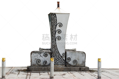 井,白色背景,分离着色,水,水平画幅,无人,饮料,硫磺,白色,地下水