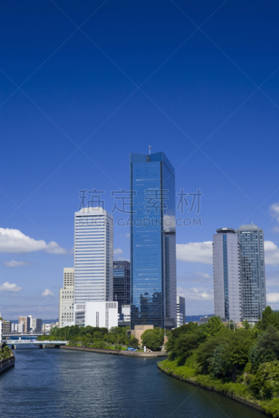 中央区,大阪商业园,大阪市,大阪府,垂直画幅,无人,亚洲,日本,近畿区域,城市
