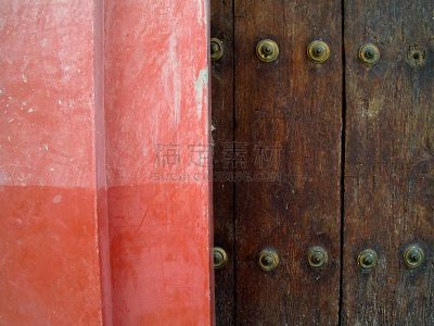 门,萨阿拉,古老的,乡村风格,明亮,南欧血统,白色,彩色图片,城镇,大特写